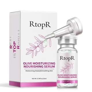 RtopR Skin Care Anti Winkles Anti Aging Olive Emulsion Hyaluronic Acid Serum Face Care Anti-aging Serum Acne Treatment Essence 10ml