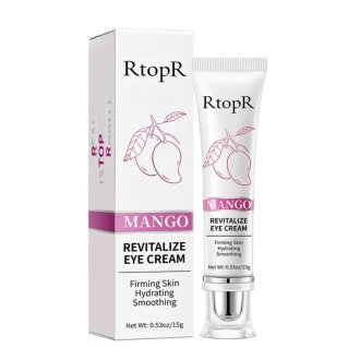 RtopR Mango Anti Winkles Eye Cream Skin Care Anti-Puffiness Dark Circle Anti-Aging Moisturizing Eyes Creams Firming Facial Eye Skin15g