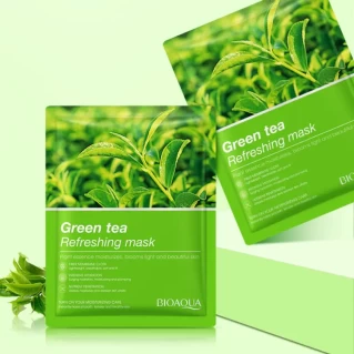 BIOAQUA Green Tea Plant Essence Moisturizing Sheet Mask 25g