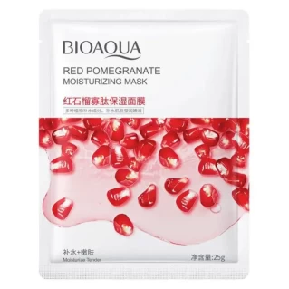 BIOAQUA Pomegranate Moisturizing Skin Care Oil Control Sheet Mask-25g