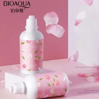 BIOAQUA Peach Lactic Acid Moisturizing Body Lotion Skin Care-250g