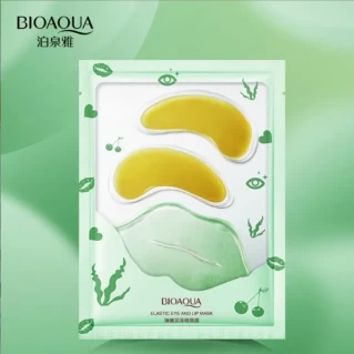 BIOAQUA Soft & Delicate Moisturizing Lip Patch , Anti-Wrinkle Prevent Dark Circles Collagen Eye Mask