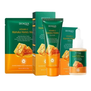 Bioaqua New Vitamin E Manuka Honey Skin Purifying Oil Control Pores And Moisturizing Series