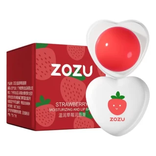 ZOZU Fresh Straberry Moisturizing Heart Shape Lip Balm