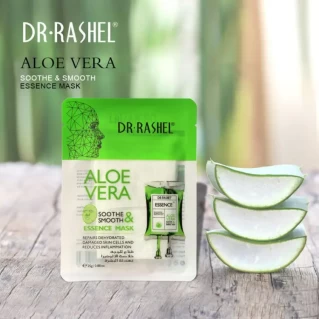 Dr.Rashel 1 Piece Aloe Vera Soothe&Smooth Mask 25G*1Pc