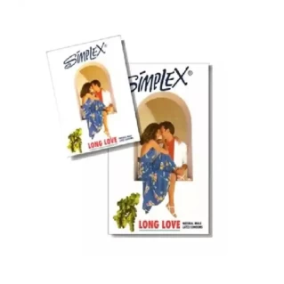 Simplex Natural Male Latex Condoms – 3 Pieces (Carded)