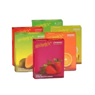 Simplex Flavored Condoms Deal – 18 Condoms