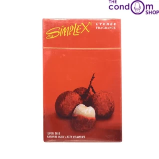 Simplex Flavored Condom LYCHEE – 12 Pieces(Super Thin Condoms)