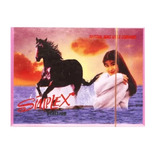 Simplex Stallion Contoured Ribbed & Dotted Condom - 12 Pieces