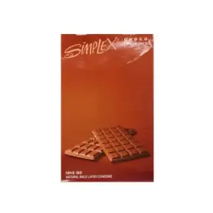 Simplex Flavored Condom CHOCO – 12 Pieces Super Thin Condoms