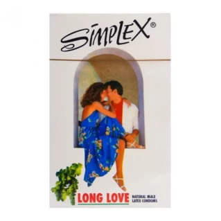 Simplex Natural Male Latex Condoms 12 Pieces