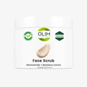 Face and Body Scrub with Niacinamide and Bearberry Extract Exfoliator 90 Grams