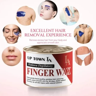 Finger Wax For Hair removal | Finger Wax for Facial | Private Parts | Arms | Legs Hair Removal Ready To Use Painless