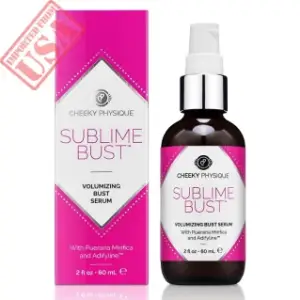 CHEEKY PHYSIQUE'S Bust Volumizing Breast Firming & Lifting Formula With Pueraria Mirifica + Adifyline For Natural Bust