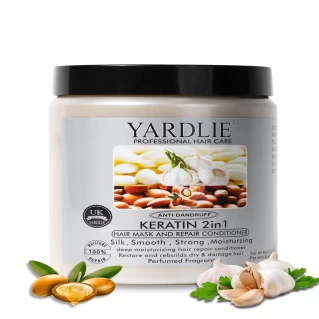 Yardlie Garlic and Argon 2 in 1 Hair Mask & Repair Conditioner