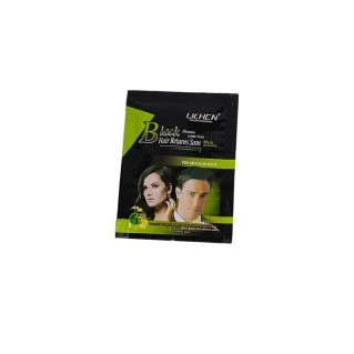 BLACK HAIR COLOR SHAMPOO (SACHET PACKAGING)