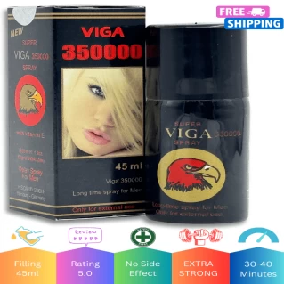 Viga 350000 Men Delay Spray 45ML - Strong Long Timing