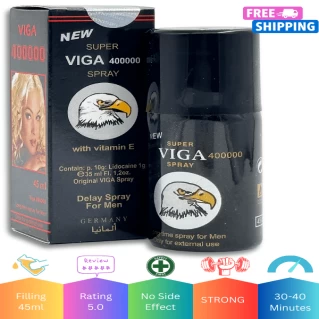 NEW Super Viga 400000 Delay Spray