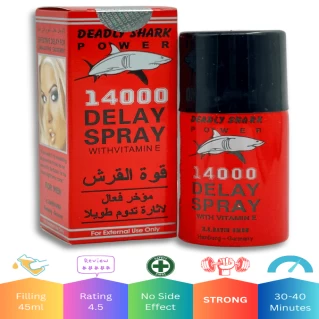 Deadly Shark 14000 Delay Spray