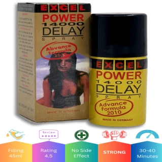 Excel Power 14000 Delay Spray 45ML