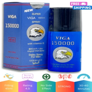 Viga Delay Spray For Men 45ML - Super Viga 150000