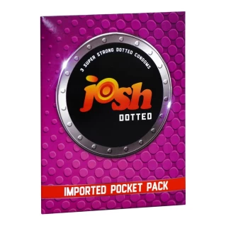 Josh Dotted Condom, 3-Pack