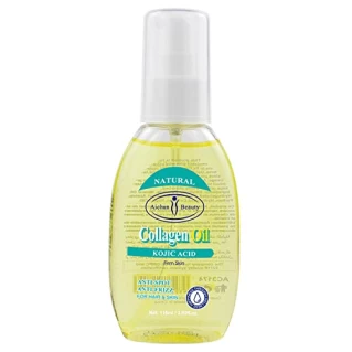 AICHUN BEAUTY Collagen Oil Kojic Acid Firm Skin Anti-Frizz For Hair Moisturizing Skin 115ml