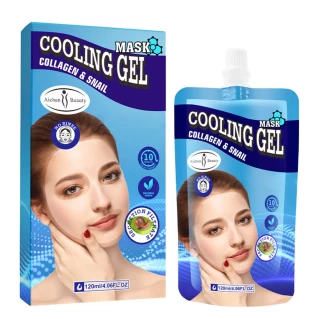 AICHUN BEAUTY Colling Gel Facial Mask Collagen Snail Moisturizing Anti-Acne Anti-Wrinkles 120ml/4.06fl.oz