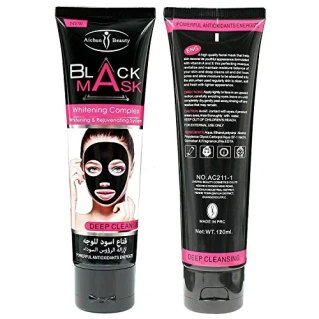 AICHUN BEAUTY Complex Black Mask Remove Blackhead Deep Cleansing Blackhead Remover Purifying Peel Face Mask 120ml