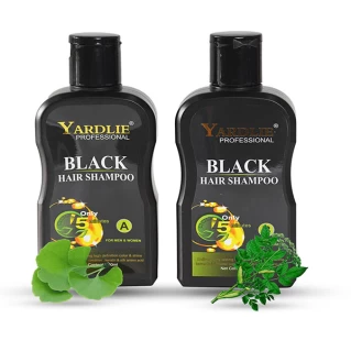 Yardlie Professional Hair Dye Shampoo Mixing Paste Natural Black 200ml