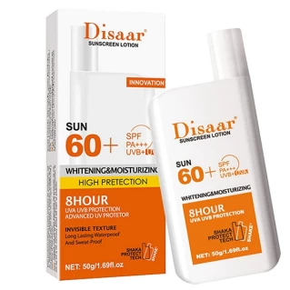 Disaar Whitening and Moisturizing Sunblock Sunscreen Lotion SPF 60 – 50g