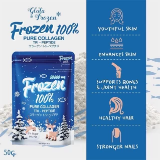 Frozen 100% Pure Collagen Tri - Peptide 50,000 mg