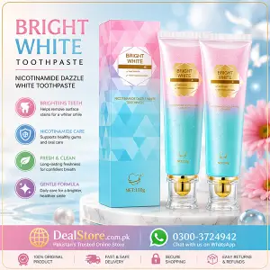 Busaurus Nicotinamide Dazzle White Toothpaste 100g