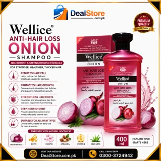 Wellice Onion Shampoo Price in Pakistan