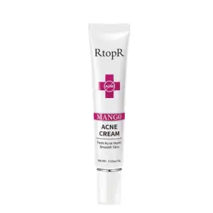 RtopR Mango Repair Acne Cream Anti Acne Spots Acne Treatment Scar Blackhead Cream Shrink Pores Whitening Moisturizing Face Skin Care 15g