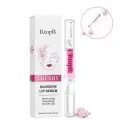 RtopR Cherry Blossom Lip Serum Mask Dry Crack Peeling Repair Reduce Lip Fine Lines Essence Moisturizing Beauty Care 3ml image 1