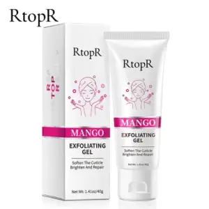 RtopR Skin Care Face Exfoliating Cream Whitening Moisturizer Repair Facial Scrub Cleaner Acne Blackhead Treatment Remove Face Cream Remove Face gel