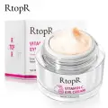RtopR Vitamin C Eye Cream Remover Dark Circles Eyebags Against Puffiness Bags Anti Wrinkle Aging Lifting Moisturizing Eye care 12g image 1