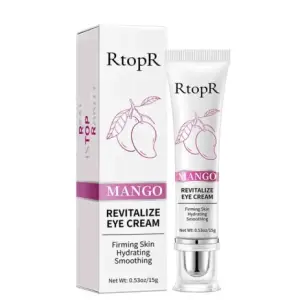 RtopR Mango Anti Winkles Eye Cream Skin Care Anti-Puffiness Dark Circle Anti-Aging Moisturizing Eyes Creams Firming Facial Eye Skin15g