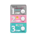 BIOAQUA Blackhead Remover Kit 3 Steps Clean Beauty 7g x 3 image 1