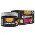 Aichun Beauty Argan Oil & Bamboo Black Clay Mud Mask 150g (10 Minute Facial Therapy) image 1