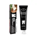 AICHUN BEAUTY Coconut & Char coal Organic Black Teeth Whitening Toothpaste - 100g image 1