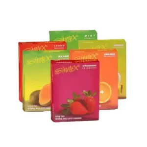 Simplex Flavored Condoms Deal – 18 Condoms