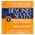 Simplex - Beyond Seven Dotted Sheerlon Latex Lubricated Condoms 3 Pieces image 1