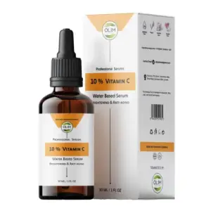 10% Pure Vitamin C Serum with Hyaluronic Acid for Face Visibly Brightens Skin, Reduces Fine Lines & Wrinkles, Hydrates & Protects Skin