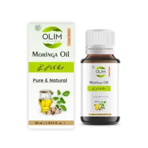 Moringa Oil 30 ML Cold Pressed Pure Edible Cooking Skin Care Massage Hair