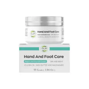 Hand & Foot Cream Jojoba & Shea Butter - Intense Moisturizing Treatment- 55 Gram