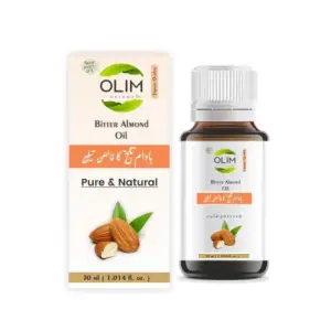 Bitter Almond Oil 30 Mlâ Â Cold Pressed Pure Edible Cooking Skin Care Massage Hair