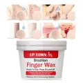 Fruity Finger Wax For Hair removal | Finger Wax for Facial | Private Parts | Arms | Legs Hair Removal Ready To Use Painless Plastic Wax jar image 1