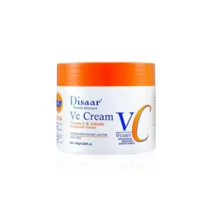 DISAAR Beauty Moisturizing Repair Fine Lines Cream Vitamin C Arbutin Pomegranate Extract Shrink Pores 120g